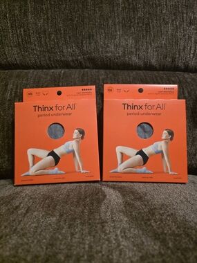 Thinx for All Period Underwear - XS - Gray (2 Pack)